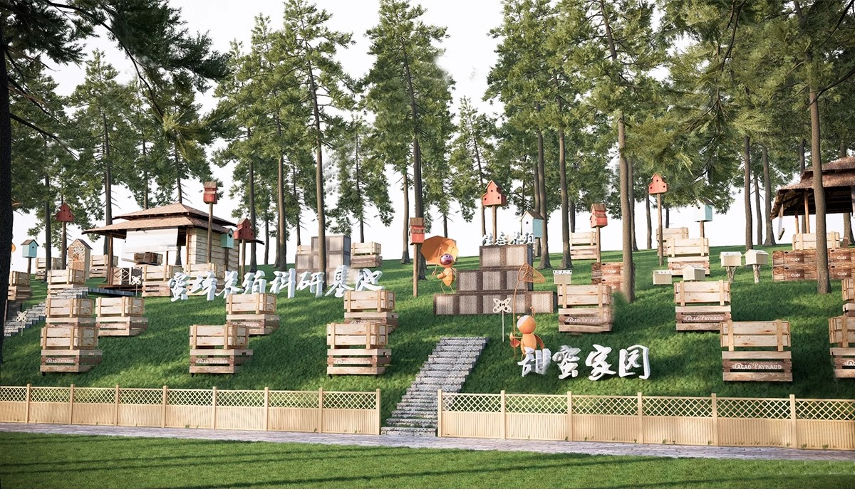 图片[16]-儿童科普教育基地区景观小品公园景墙指示牌宣传栏su模型草图大师-大怪兽分享
