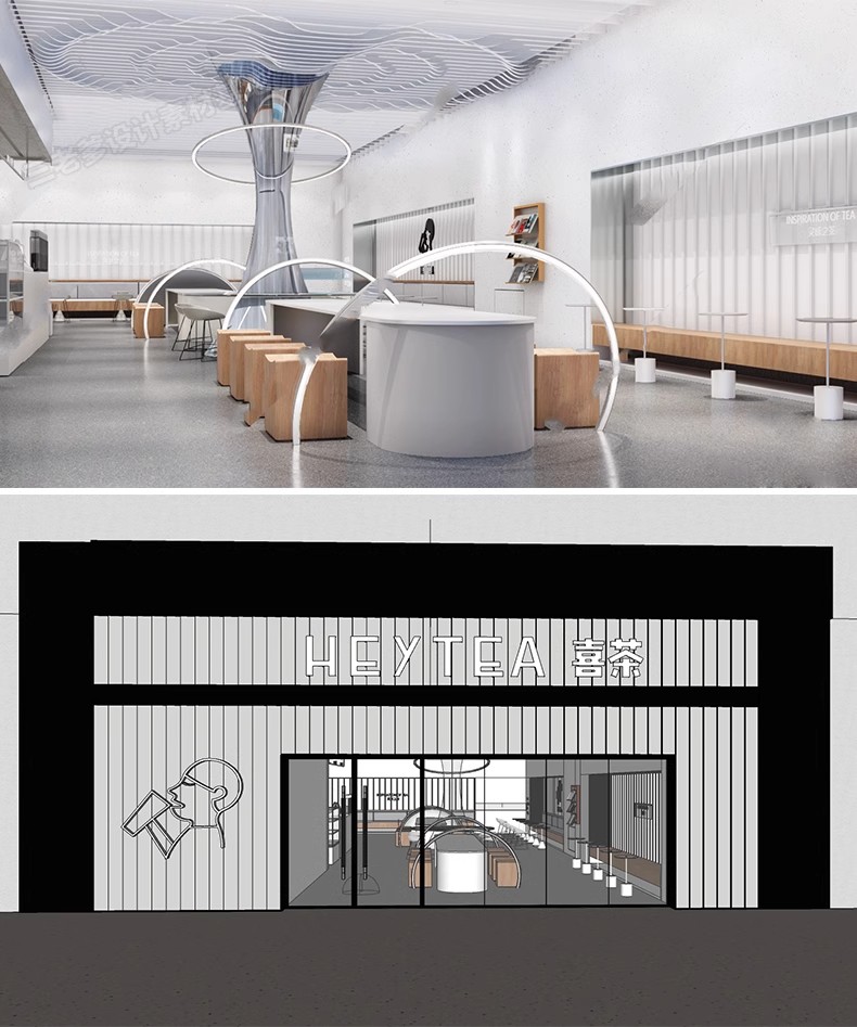 图片[47]-INS网红风LOFT工业风格咖啡厅奶茶店水吧草图大师SU模型CAD施工图-大怪兽分享