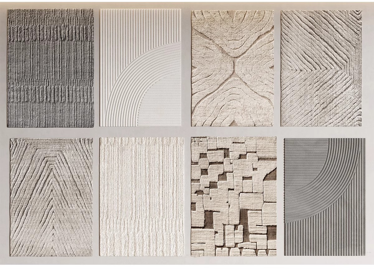 图片[17]-草图大师地毯su模型室内设计欧式美式现代软装布艺织物地垫图案库-大怪兽分享