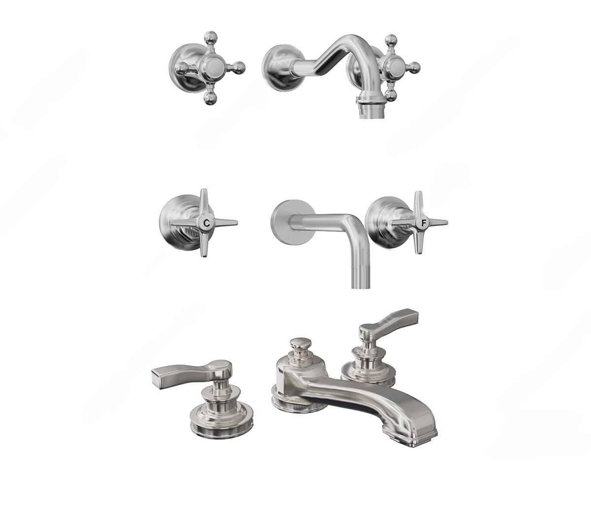 图片[17]-草图大师现代卫生间卫浴五金配件喷淋花洒毛巾架水龙头地漏SU模型-大怪兽分享