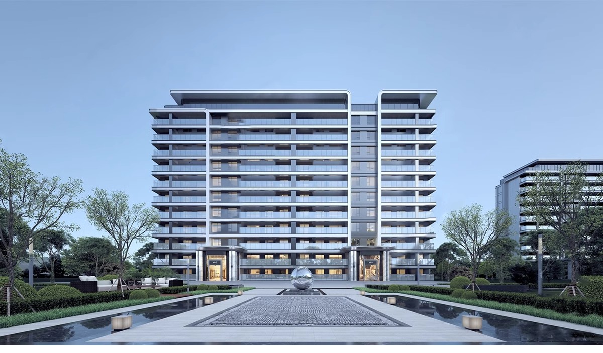 图片[17]-草图大师小区楼盘居住区住宅楼房屋鸟瞰别墅sketchup素材su模型库-大怪兽分享