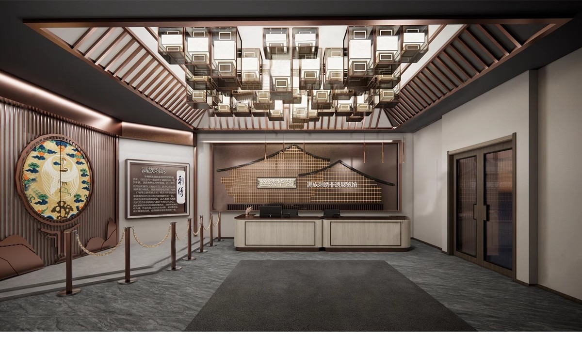 图片[17]-布艺刺绣皮影戏剧非遗文化展厅博物馆中式传统民俗展览馆su模型-大怪兽分享