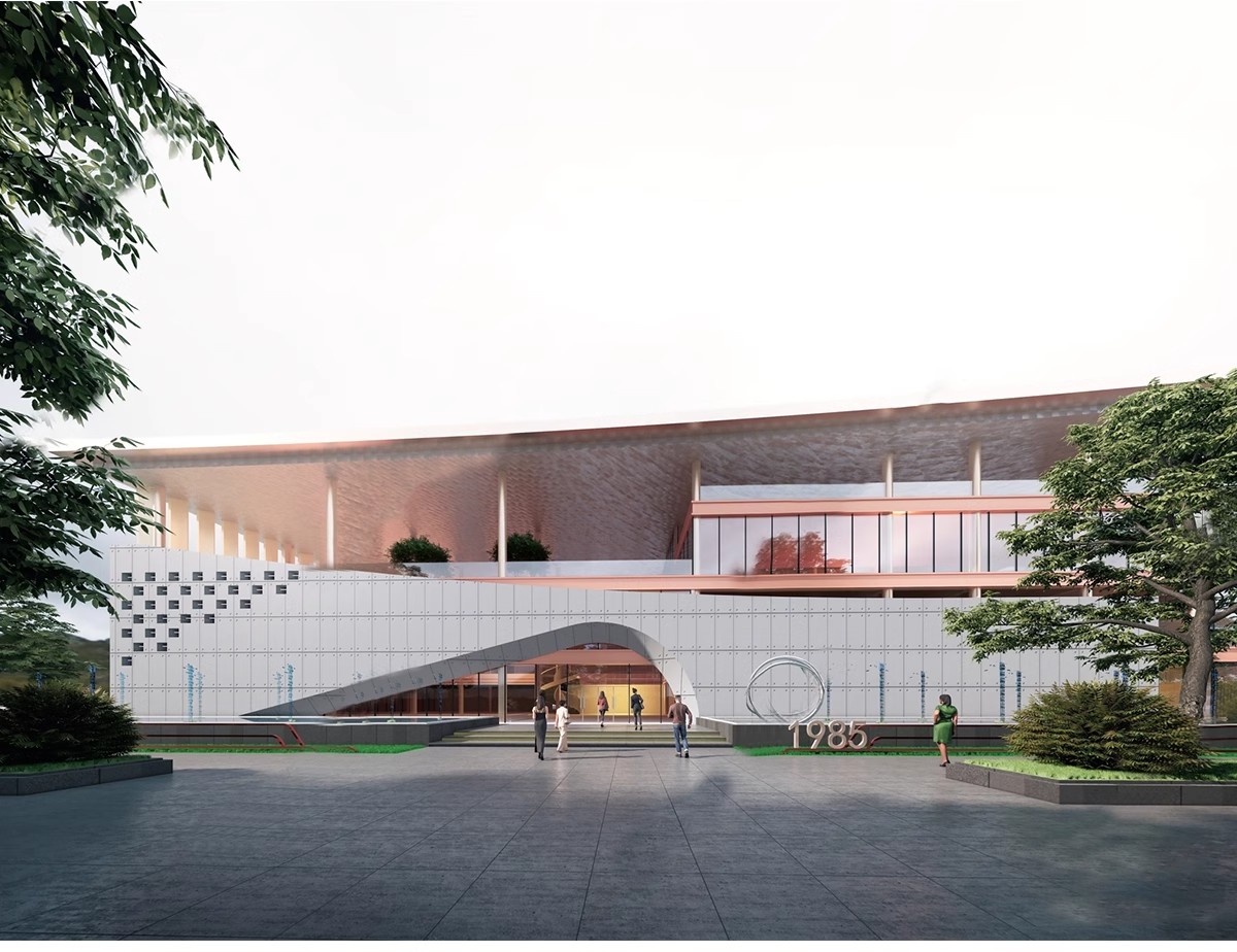 图片[16]-活动中心SU模型 老年青少年社区建筑大学生服务运动场馆草图大师-大怪兽分享