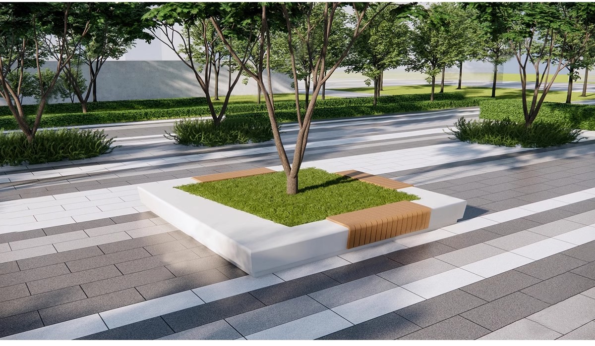 图片[17]-园林异形树桌户外吧台现代公园景观树池创意休闲座椅卡座SU模型-大怪兽分享