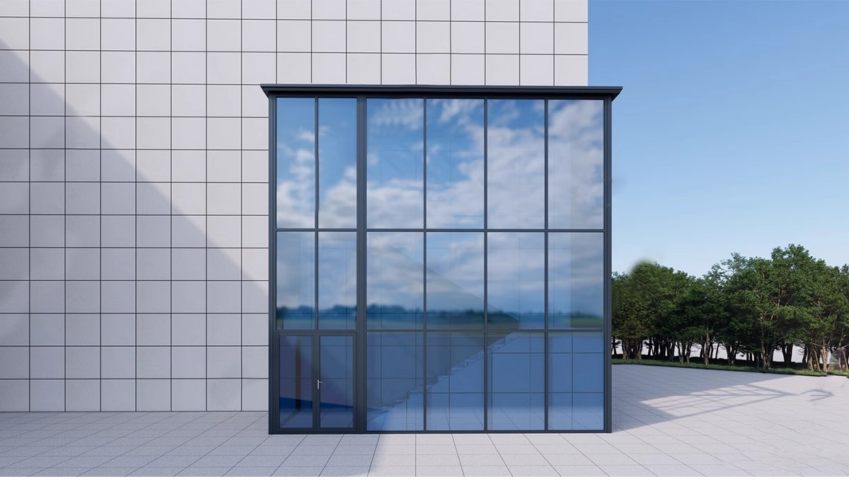 图片[17]-玻璃幕墙SU模型办公楼建筑表皮构件节点草图大师Sketchup设计素材-大怪兽分享