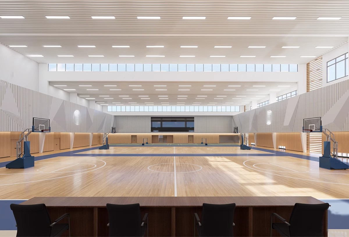 图片[17]-学校体育馆SU模型 室内运动场篮球馆网球游泳馆CAD施工图草图大师-大怪兽分享