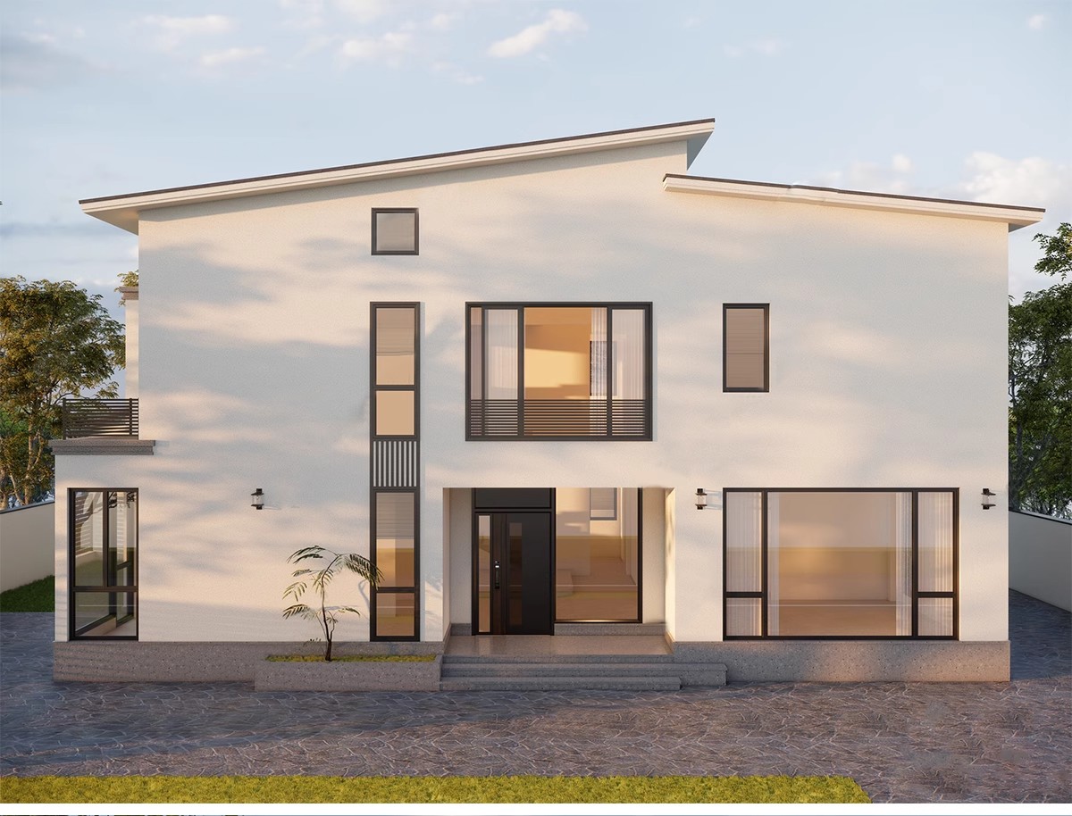 图片[17]-乡村住宅房屋建筑民居民房乡镇沿街楼房农村老房子改造su模型素材-大怪兽分享