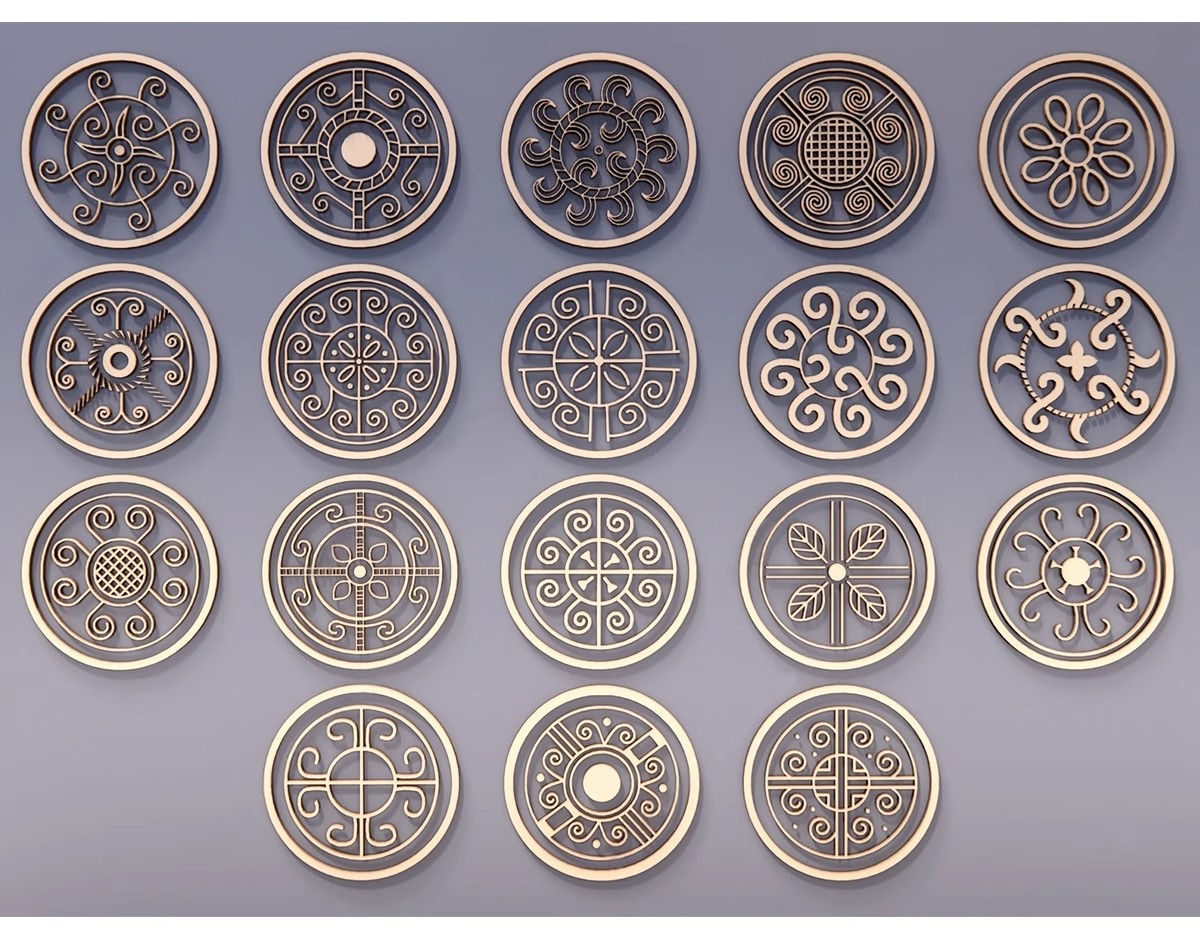 图片[17]-草图大师新中式角花角线花格窗花木雕金属镂空雕花窗镂花窗SU模型-大怪兽分享