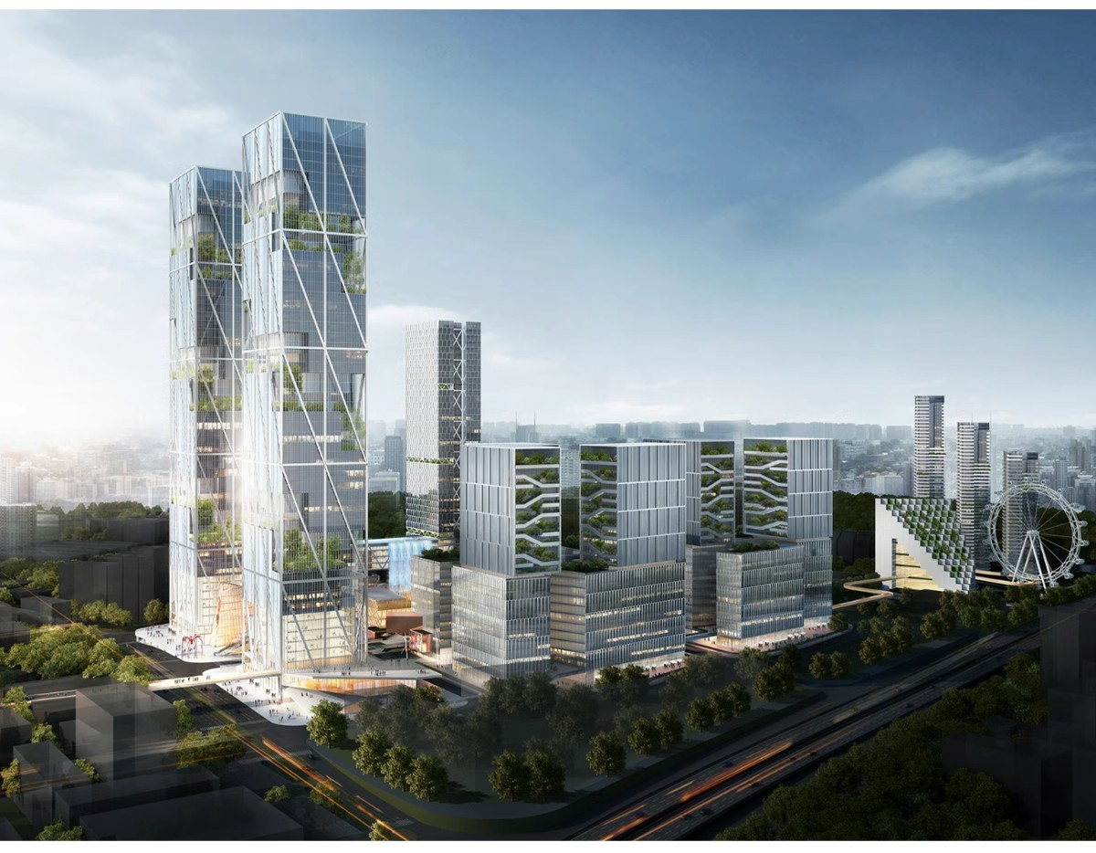 图片[17]-现代商业综合体商城商场购物中心步行街广场草图大师SU模型素材-大怪兽分享