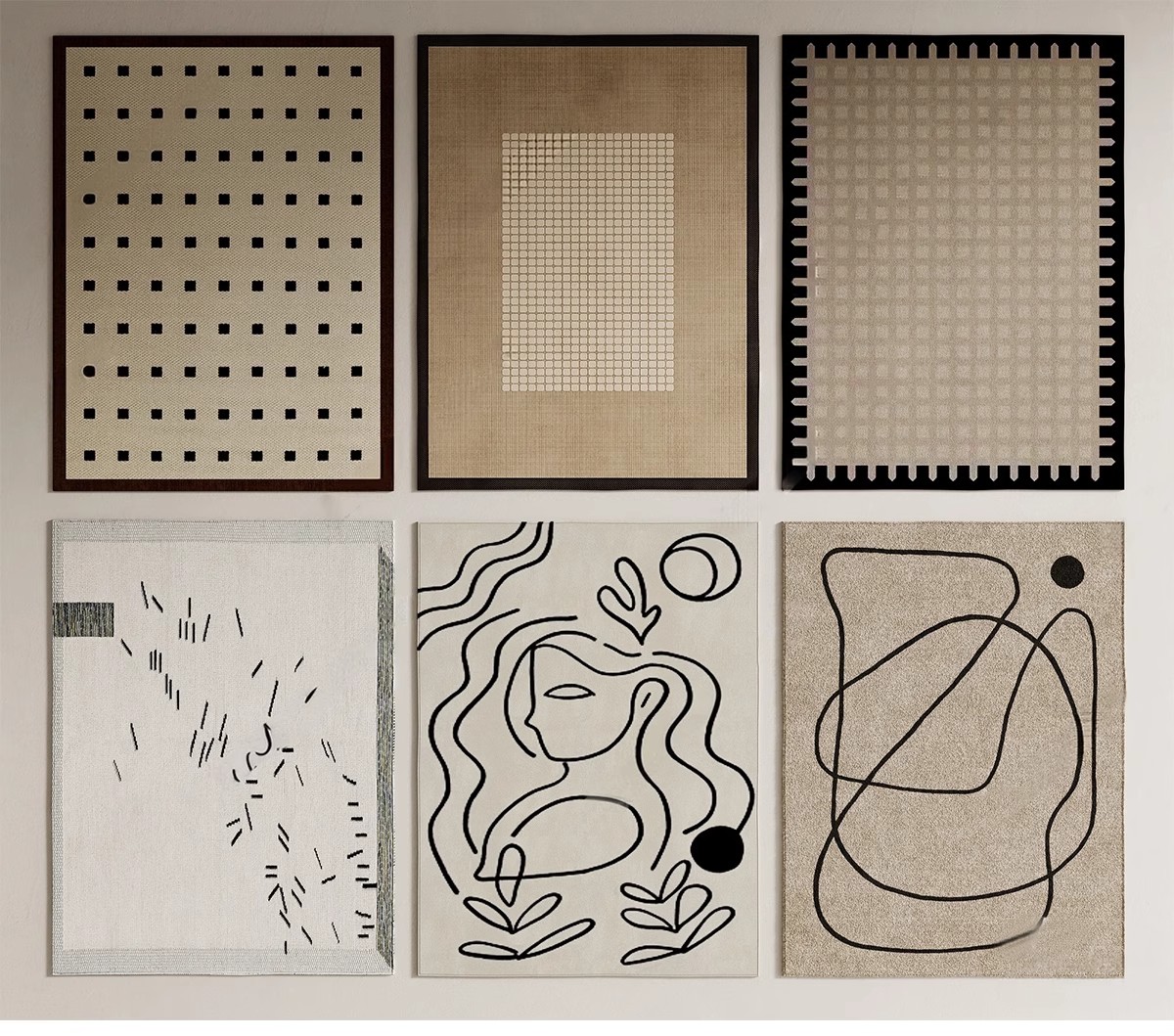 图片[18]-草图大师地毯su模型室内设计欧式美式现代软装布艺织物地垫图案库-大怪兽分享