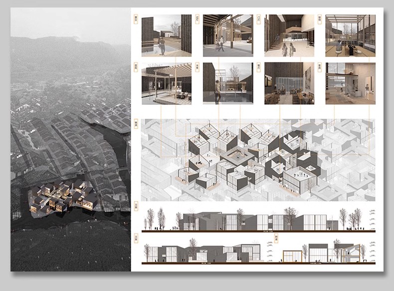 图片[18]-小清新竞赛园林景观建筑环艺公园广场设计排版模板PS展板PSD素材-大怪兽分享