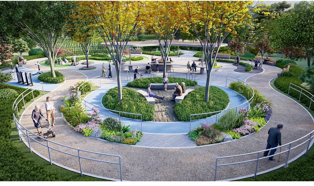 图片[17]-现代公园广场小游园园林节点景观树池座椅坐凳小品草图大师SU模型-大怪兽分享