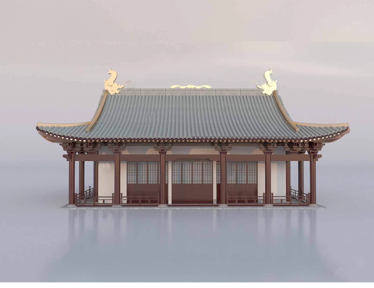 图片[17]-草图大师古建su模型 中式古建筑sketchup亭子城墙牌楼设计素材库-大怪兽分享