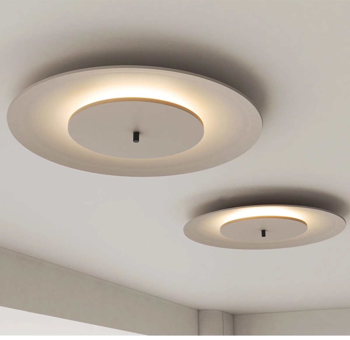 图片[18]-草图大师现代轻奢欧式客厅餐厅卧室方形圆形吸顶灯盘灯灯具SU模型-大怪兽分享