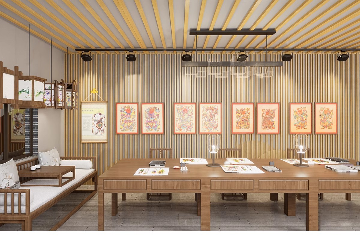 图片[18]-DIY手工坊木工陶艺馆幼儿园教室美工木作培训工坊草图大师su模型-大怪兽分享