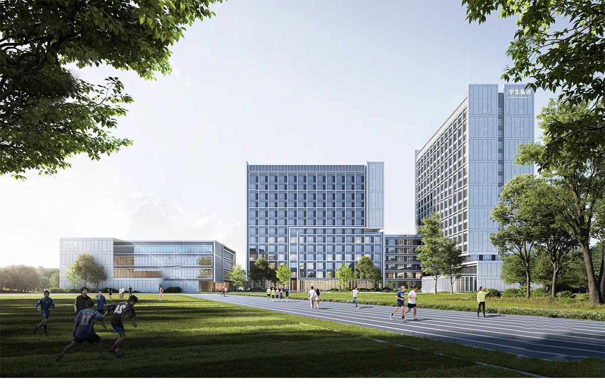 图片[18]-学校建筑大学实验中学小学SU模型校园景观室外教学楼草图大师素材-大怪兽分享