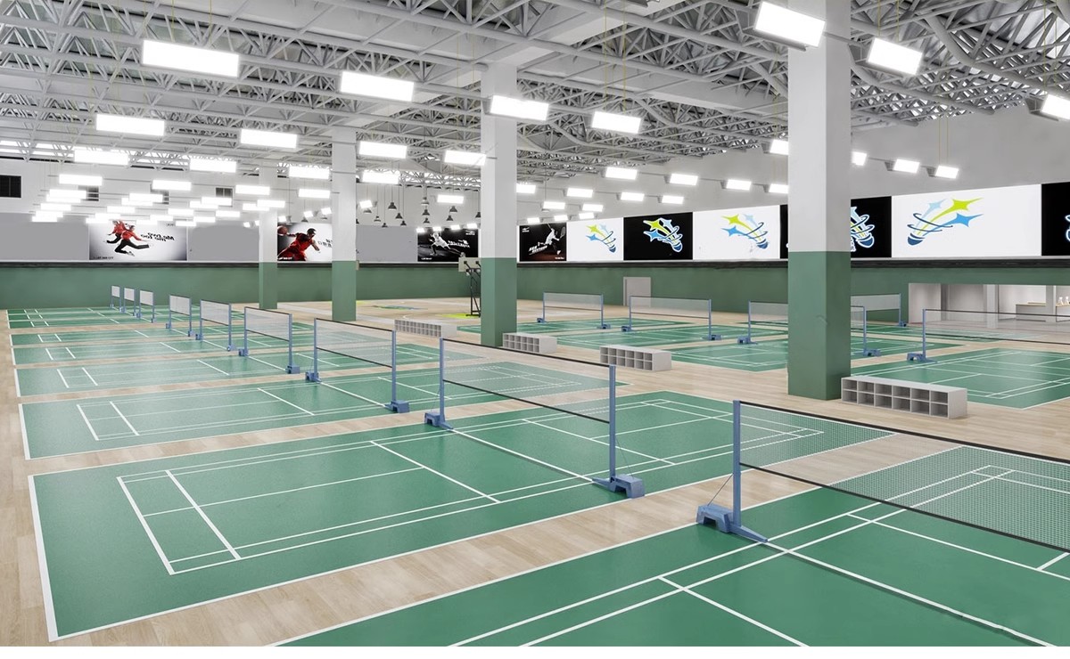 图片[18]-学校体育馆SU模型 室内运动场篮球馆网球游泳馆CAD施工图草图大师-大怪兽分享