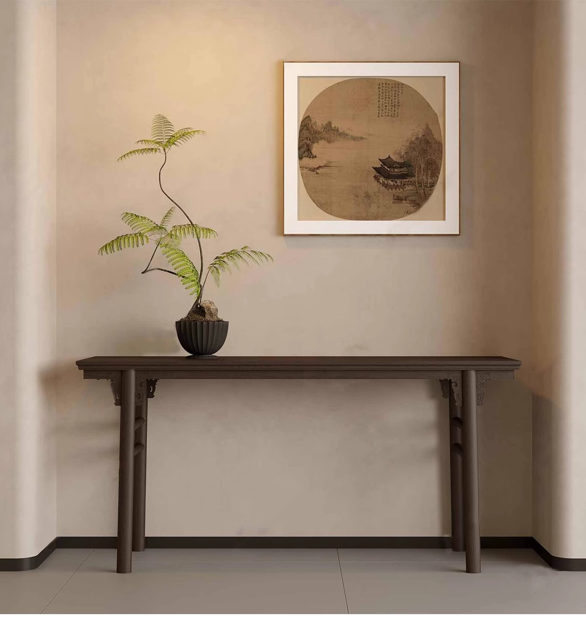 图片[18]-新中式3dmax单体家装沙发酒柜衣柜吊灯装饰挂画柜子床餐桌3d模型-大怪兽分享