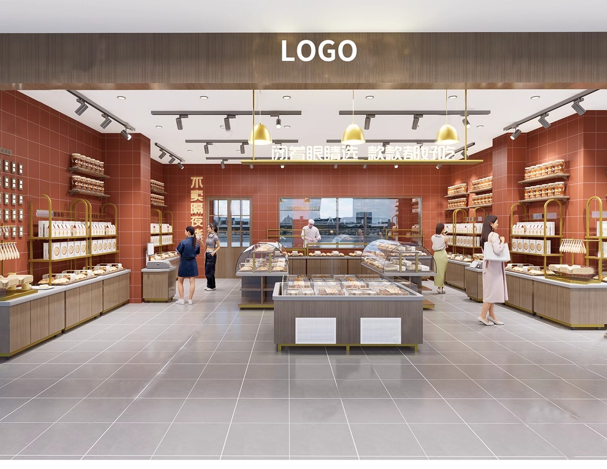 图片[18]-蛋糕店现代北欧小清新甜品店面包屋西饼屋烘焙坊草图大师SU模型-大怪兽分享