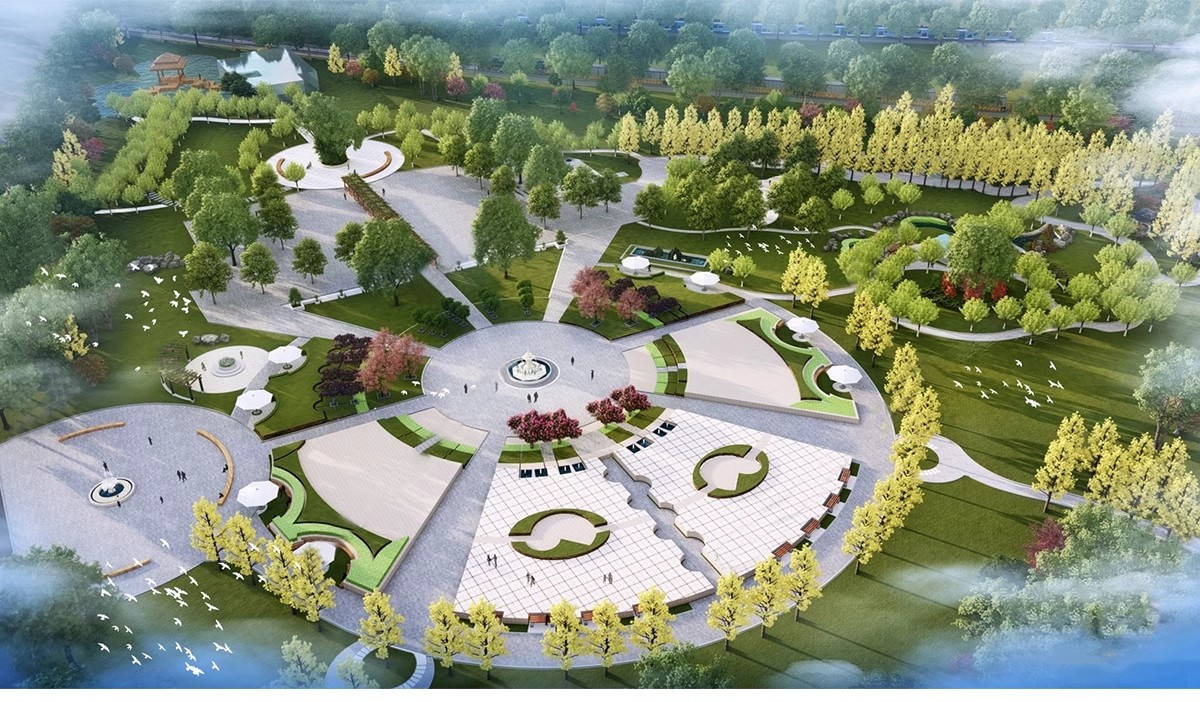 图片[18]-城市社区儿童口袋街角体育文化滨水广场设计公园景观廊架SU模型库-大怪兽分享