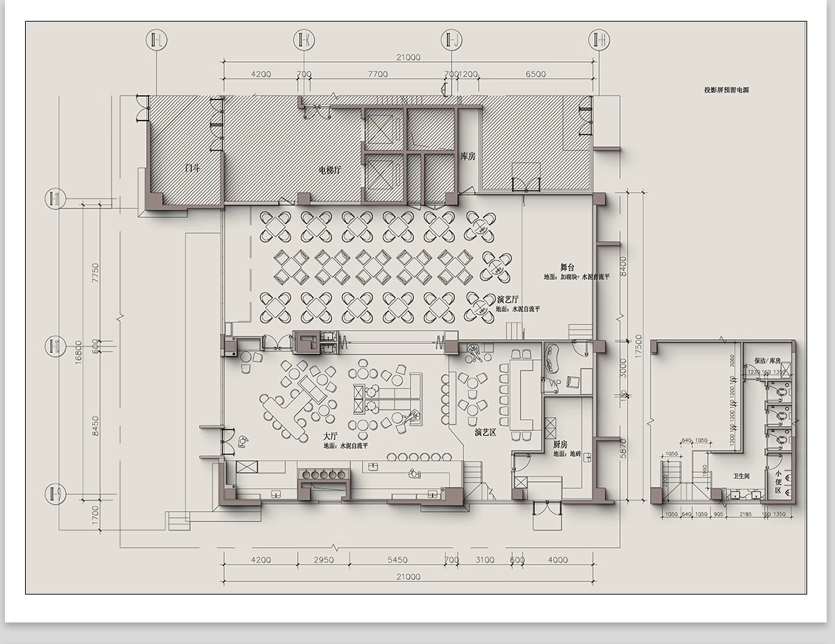 图片[18]-酒吧KTV装修设计cad施工图纸夜场夜总会3d效果图平面娱乐会所素材-大怪兽分享