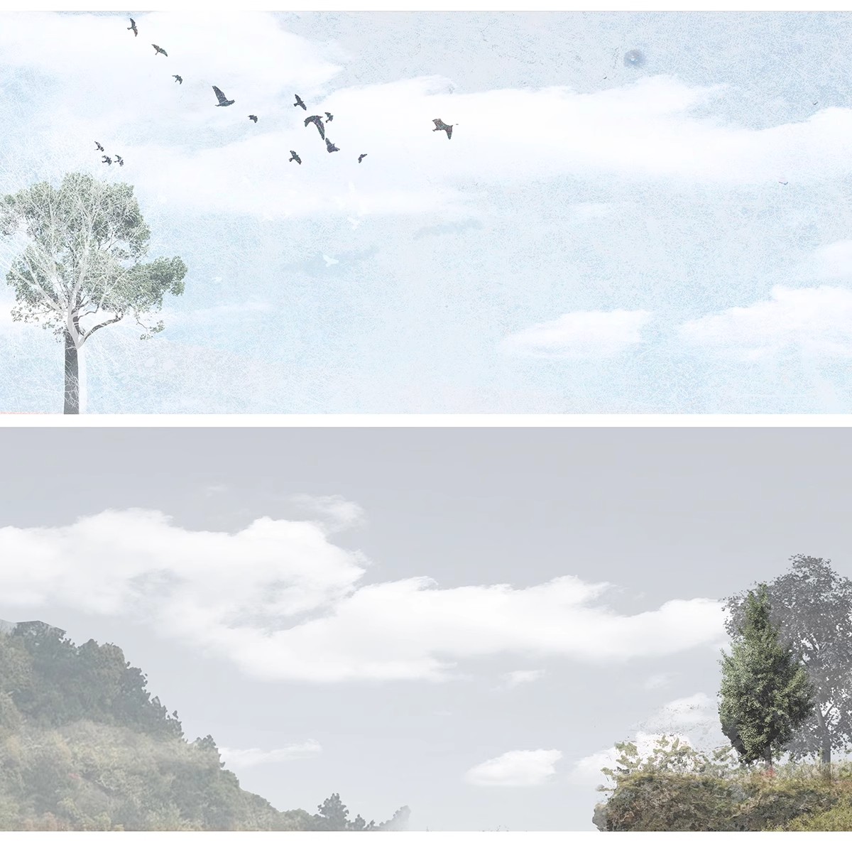 图片[18]-插画风拼贴矢量线稿风手绘白云朵天空背景云彩PSD分层素材PNG免扣-大怪兽分享