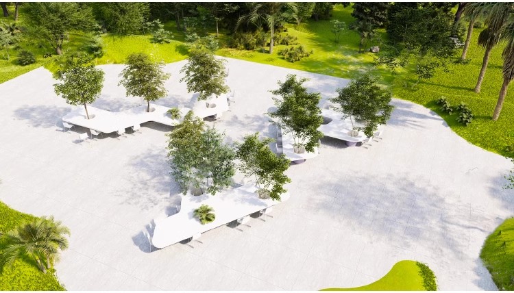 图片[40]-现代公园广场小游园园林节点景观树池座椅坐凳小品草图大师SU模型-大怪兽分享