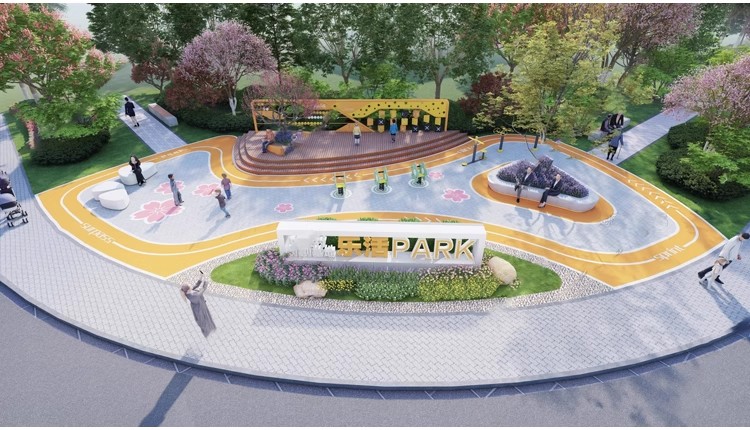 图片[42]-现代公园广场小游园园林节点景观树池座椅坐凳小品草图大师SU模型-大怪兽分享