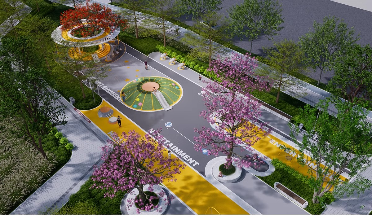 图片[18]-现代公园广场小游园园林节点景观树池座椅坐凳小品草图大师SU模型-大怪兽分享