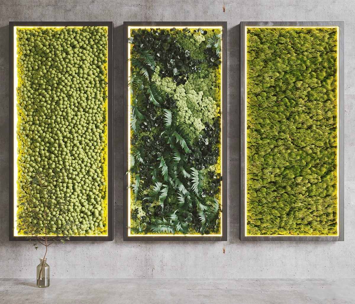 图片[25]-室内植物绿植墙花架垂直绿化绿墙办公室酒店咖啡厅su模型sketchup-大怪兽分享