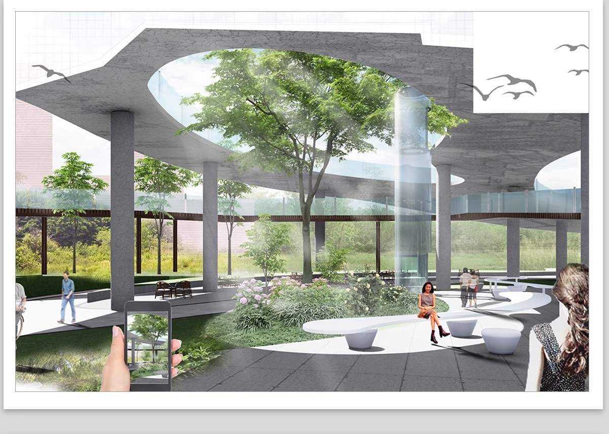 图片[19]-小清新竞赛风PS公园广场建筑景观插画风拼贴风效果图后期PSD素材-大怪兽分享