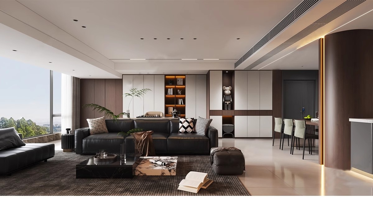 图片[18]-意式风格3d模型家装室内客厅现代轻奢意大利沙发家具双人床3dmax-大怪兽分享