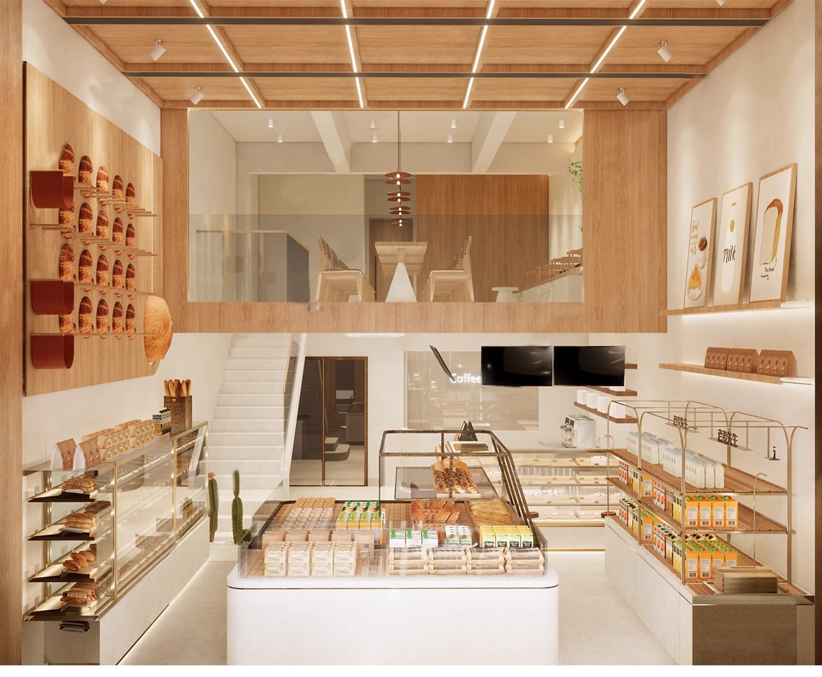 图片[19]-蛋糕店现代北欧小清新甜品店面包屋西饼屋烘焙坊草图大师SU模型-大怪兽分享