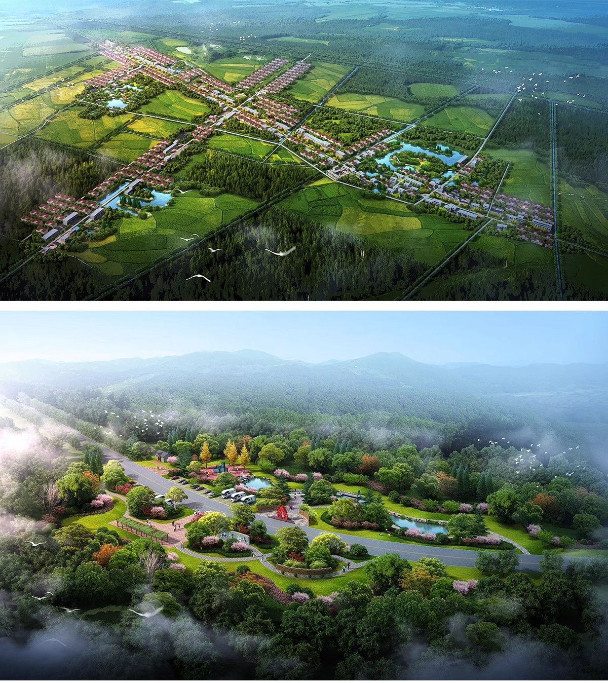 图片[18]-美丽乡村规划PS设计鸟瞰图PSD素材山地旅游度假村景观田园综合体-大怪兽分享