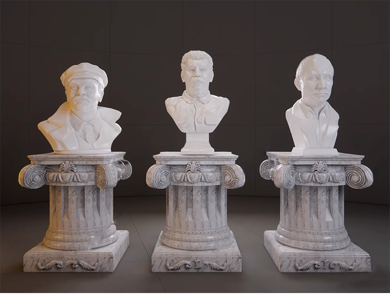 图片[19]-古代圣贤近代伟人历史人物石雕孔子景观雕塑小品su模型库草图大师-大怪兽分享