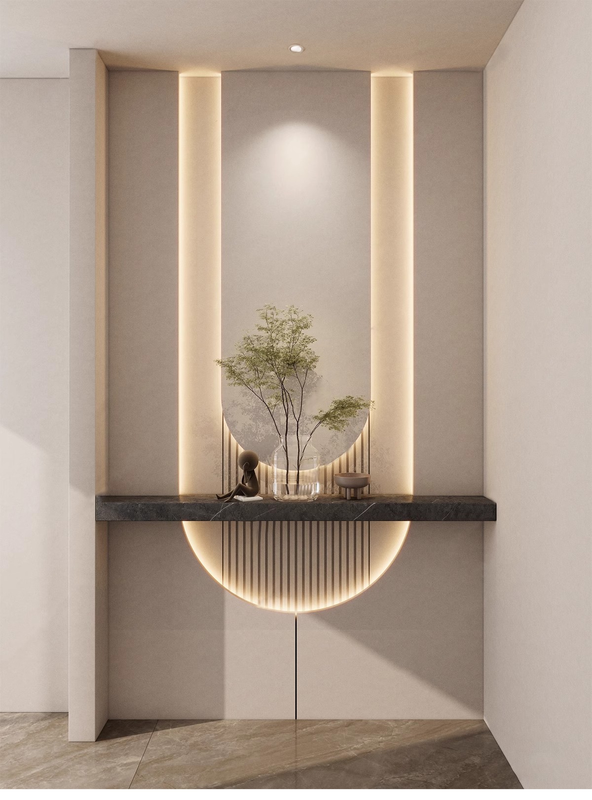 图片[18]-家装入户玄关屏风效果图玻璃隔断现代装饰装修设计家居室内参考图-大怪兽分享