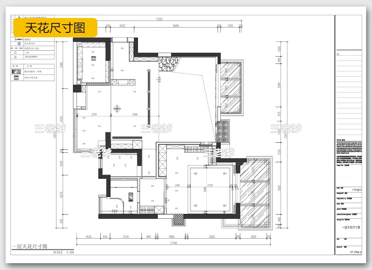 图片[19]-公寓LOFT装修设计效果图小户型复式酒店单身公寓室内CAD施工图纸-大怪兽分享