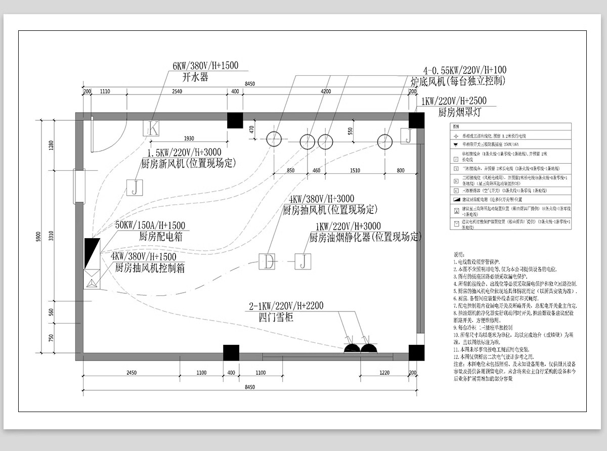 图片[20]-后厨设备设施CAD施工图纸图库平面布置 工装酒店民宿餐饮餐厅厨房-大怪兽分享