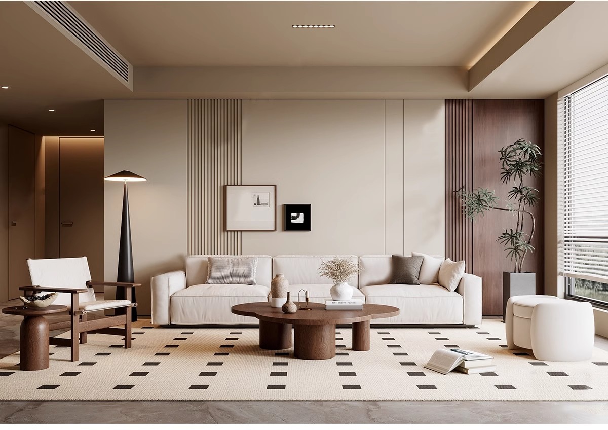 图片[20]-现代中古风家装家具客厅餐厅su模型复古风室内装饰工业风草图大师-大怪兽分享