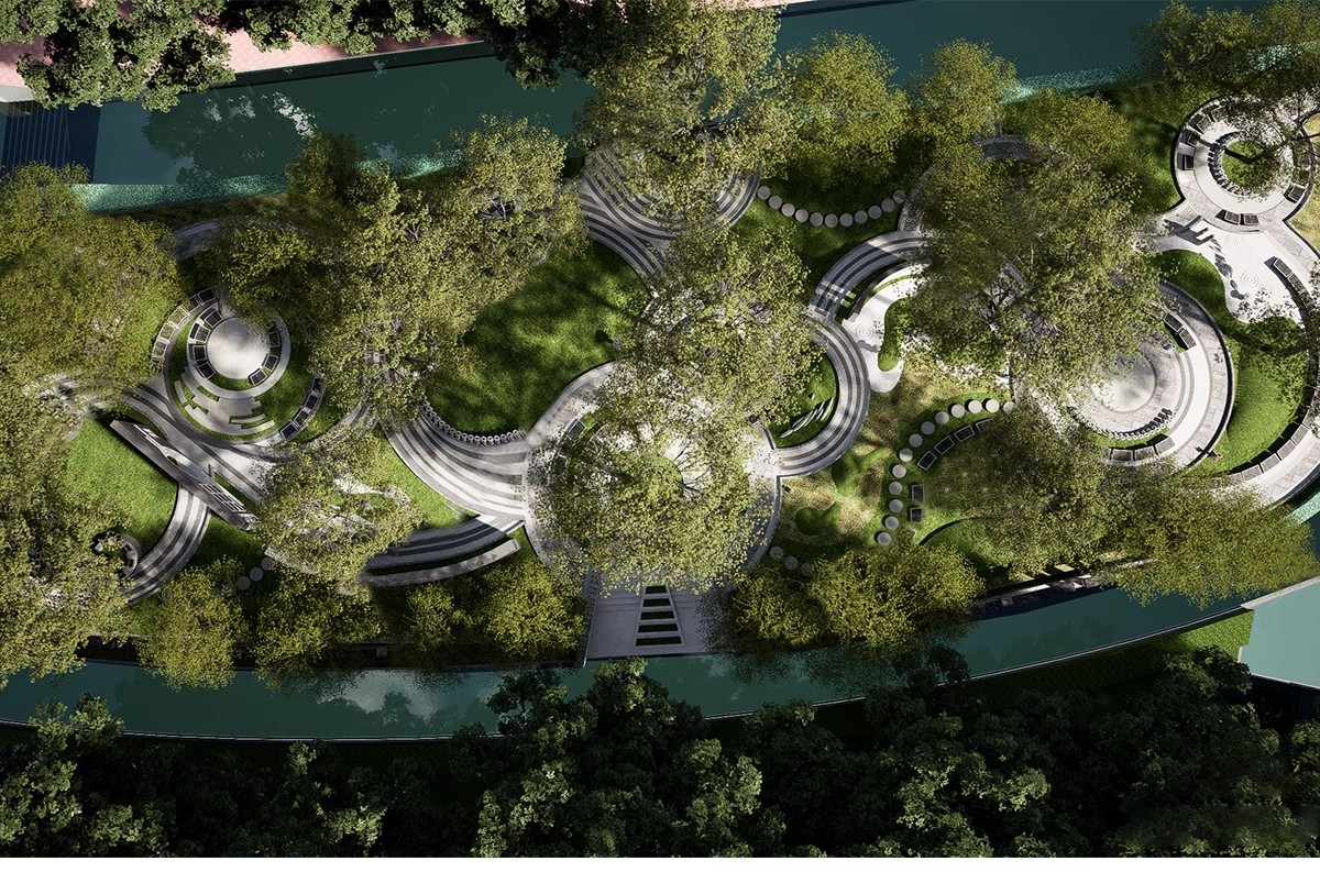 图片[19]-现代公园广场小游园园林节点景观树池座椅坐凳小品草图大师SU模型-大怪兽分享