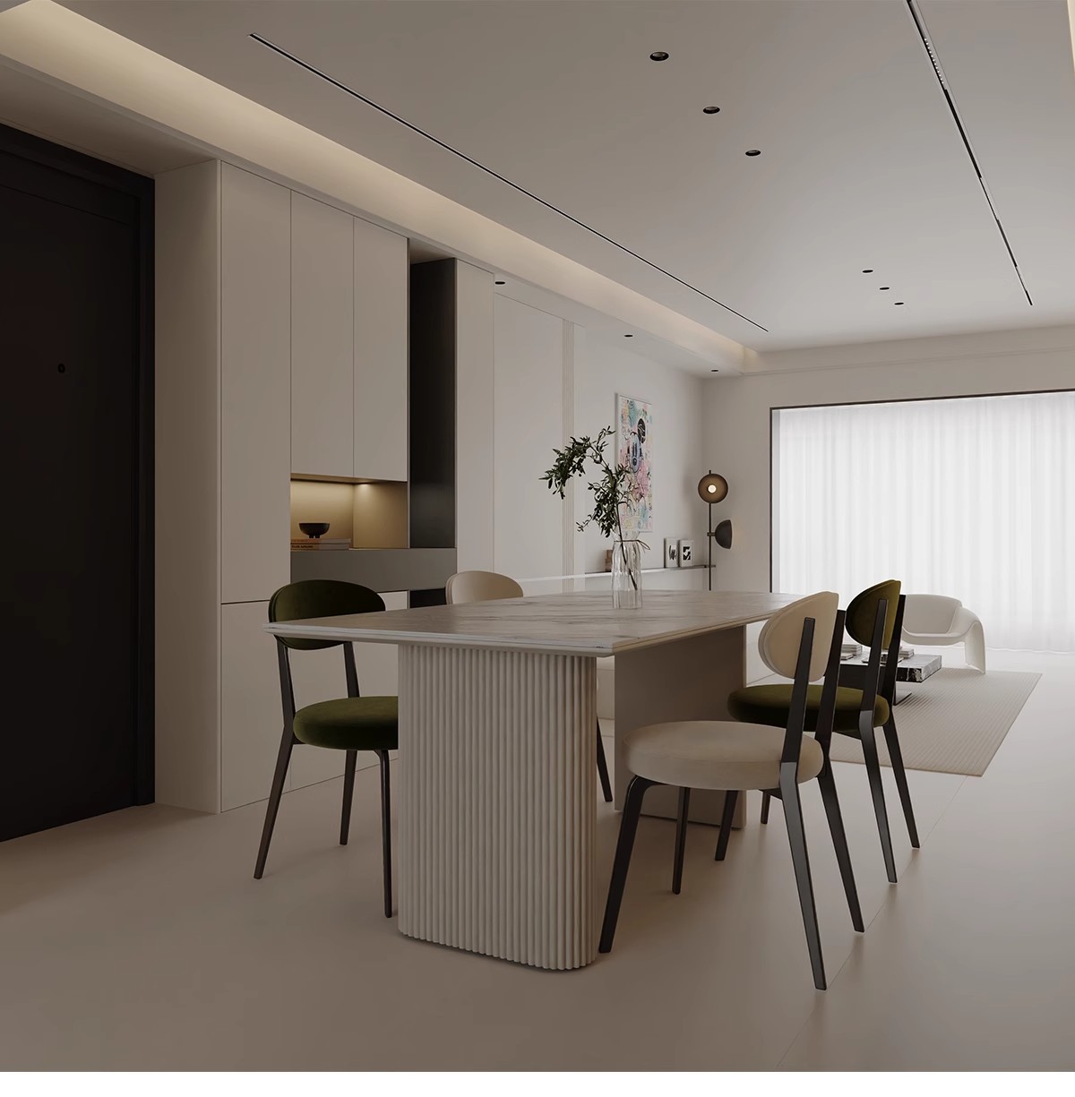 图片[18]-2025年现代简约风格效果参考图家装高清实景案例室内装修设计素材-大怪兽分享