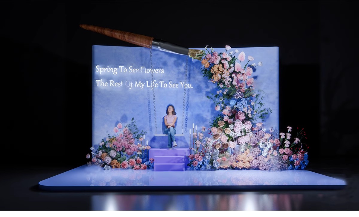 图片[20]-网红风橱窗饰品摆件美陈服装商场SU模型婚礼婚庆现场背景草图大师-大怪兽分享