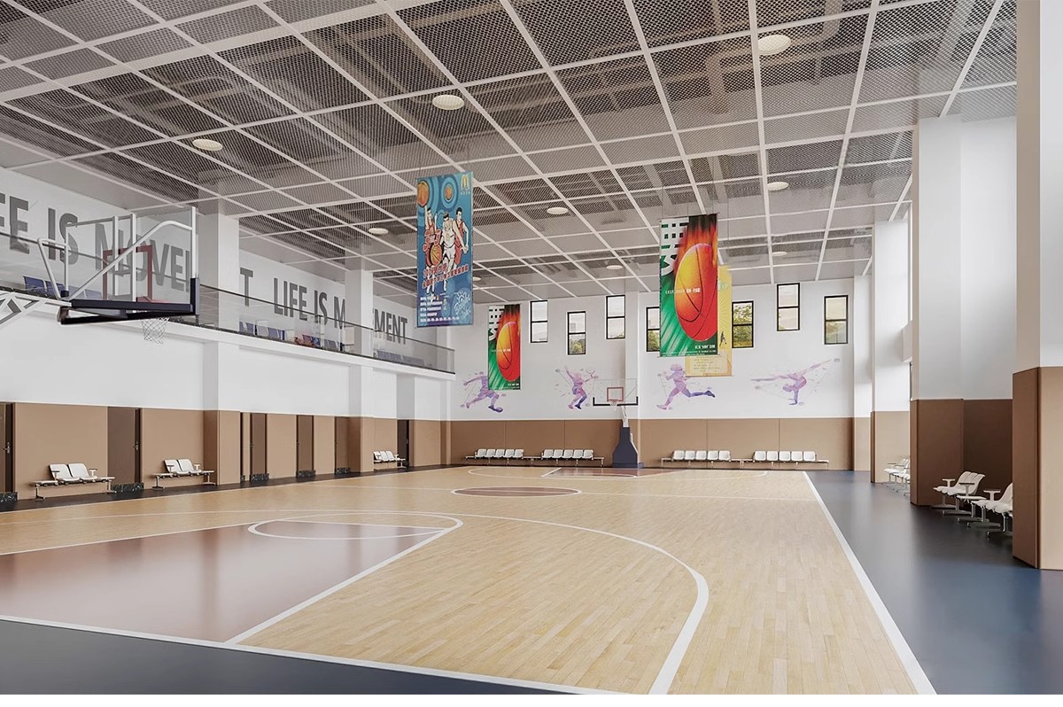 图片[20]-学校体育馆SU模型 室内运动场篮球馆网球游泳馆CAD施工图草图大师-大怪兽分享