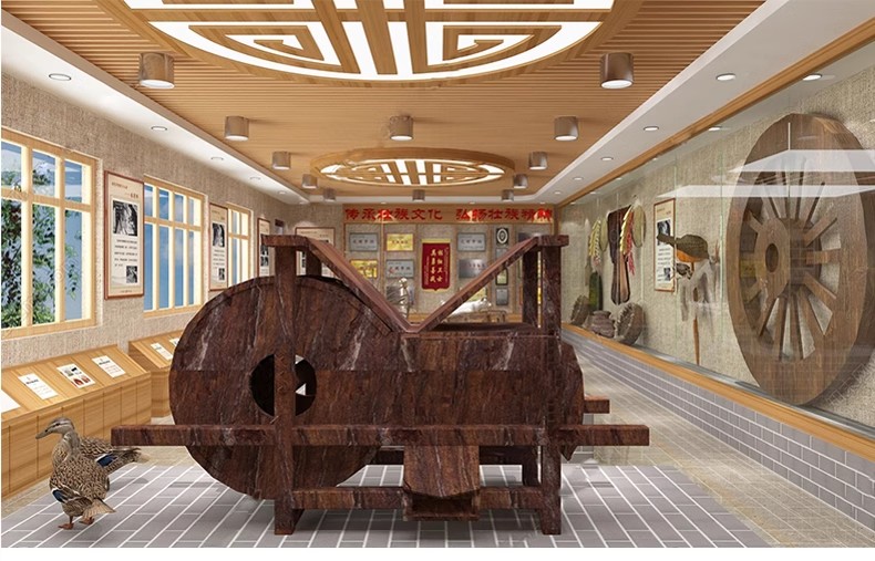 图片[20]-中式乡村民俗农业农耕文化农村特色展厅展馆博物馆SU模型草图大师-大怪兽分享