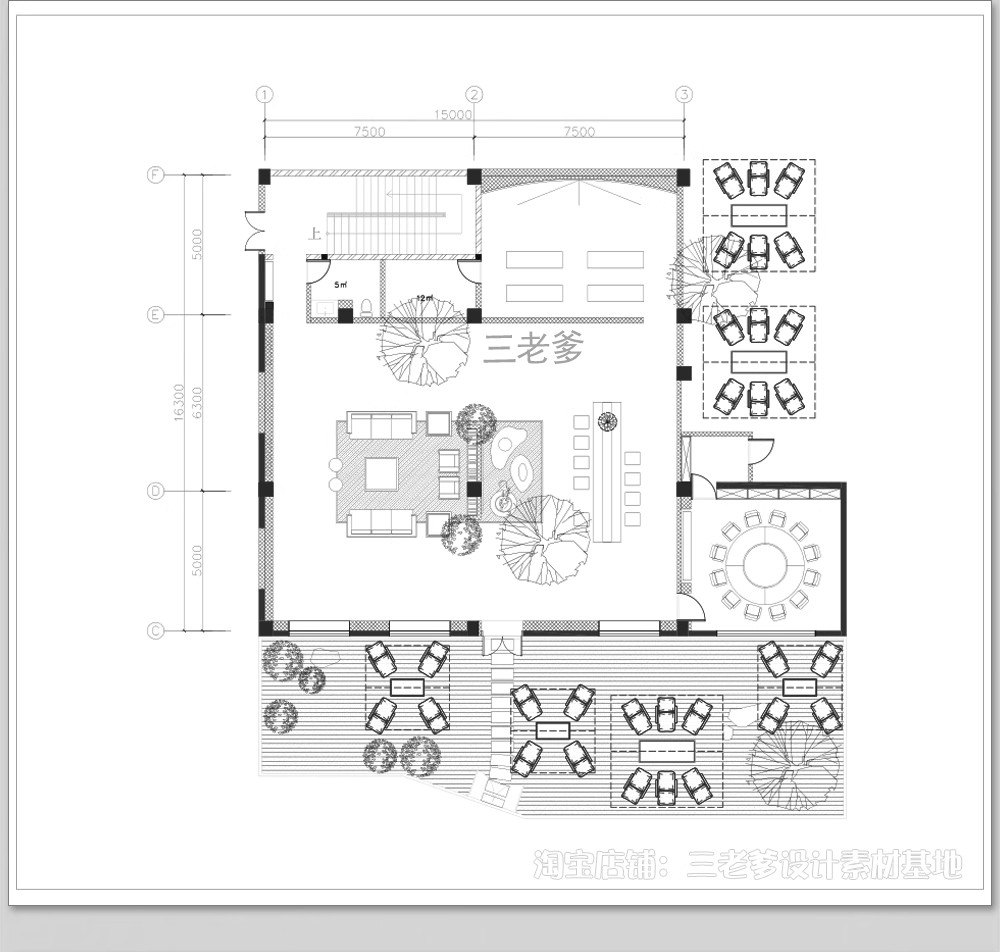图片[20]-露营地帐篷野营基地cad施工图 户外房车营地公园景观总平面图方案-大怪兽分享