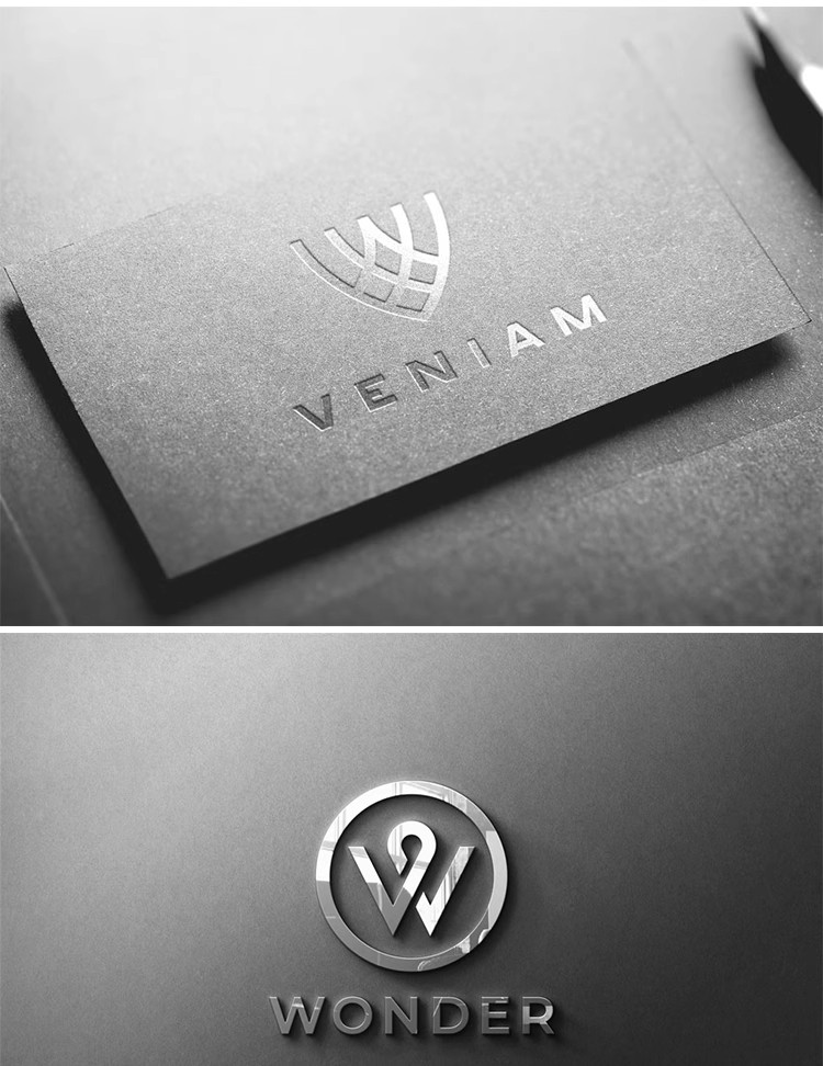 图片[3]-YJ-401企业LOGO品牌标志效果展示提案烫金压痕贴图样机PSD素材图-大怪兽分享