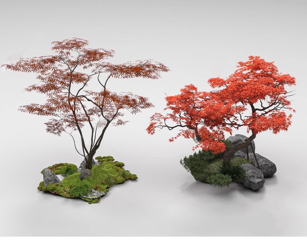 图片[20]-SU草图大师模型园林建筑室外景观树木乔木三维植物sketchup素材库-大怪兽分享