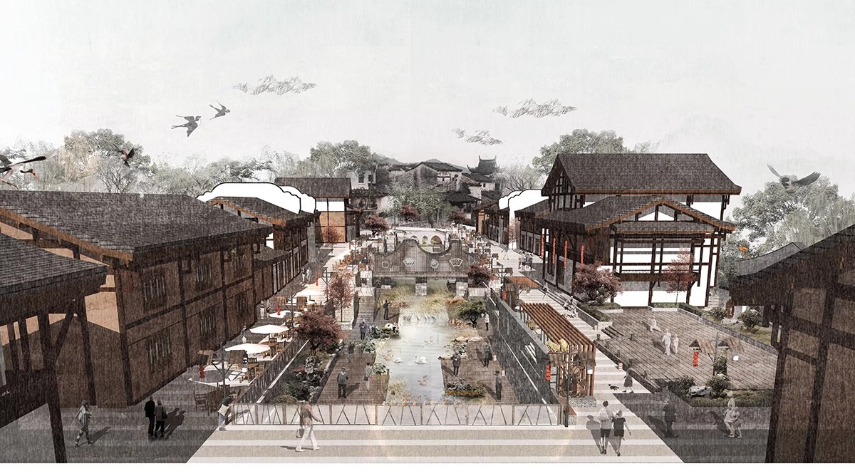 图片[18]-古风竞赛风拼贴建筑景观鸟瞰图psd效果图立面人物植物ps免扣素材-大怪兽分享