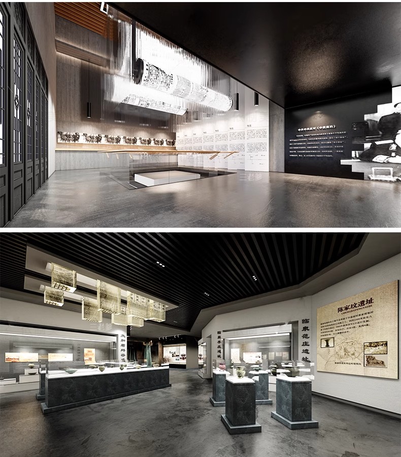 图片[21]-历史文化展览馆展厅草图大师艺术陈列馆科技馆博物馆su模型素材库-大怪兽分享