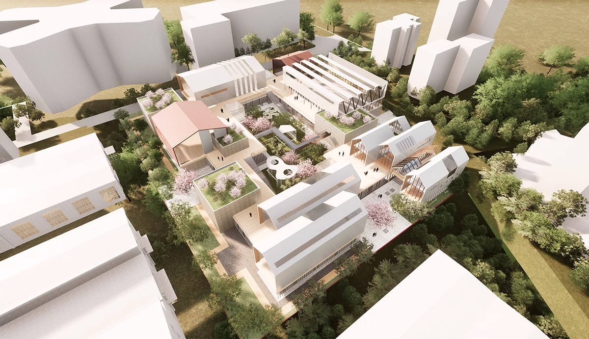 图片[20]-活动中心SU模型 老年青少年社区建筑大学生服务运动场馆草图大师-大怪兽分享